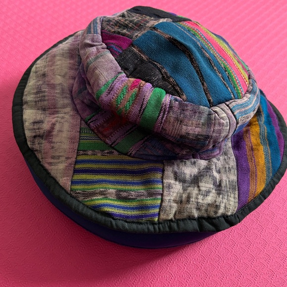 Colorful Patchwork Bucket Hat - Picture 2 of 6